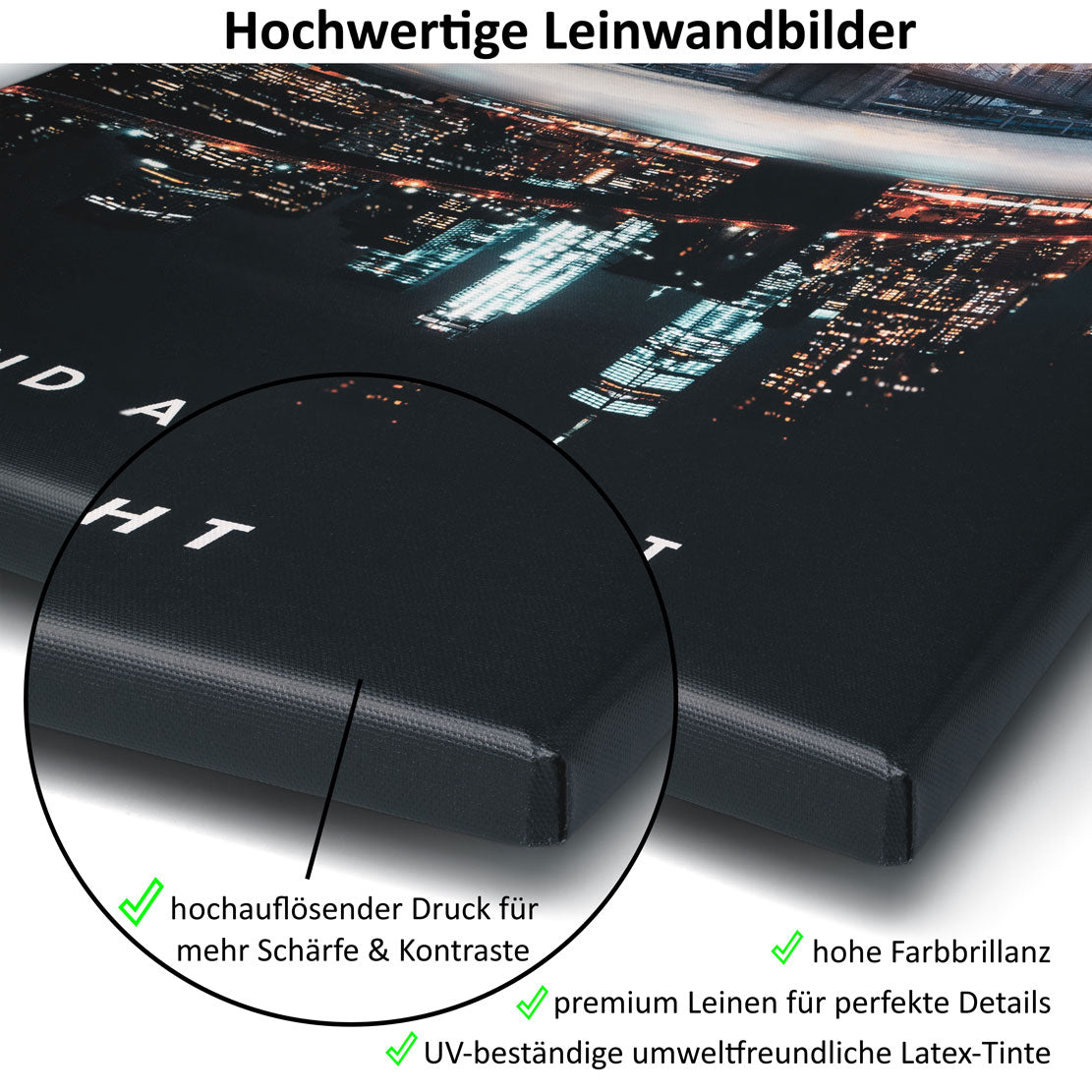 Wandbild Kunstwerk abstrakt Colour Lines