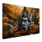 Wandbild Kunstwerk Buddha in der Natur