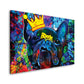 Wandbild Kunstwerk French Bulldog Pop Art Style