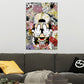 Wandbild Kunstwerk Graffiti Maus Pop Art Street Art Love und Hate