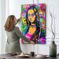 Wandbild Kunstwerk Mona Lisa Street Art Style