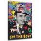 Wandbild Kunstwerk Pop Art Capone I Am The Boss