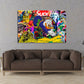 Wandbild Pop Art Dagobert Style Kunstwerk