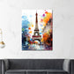 Wandbild Kunstwerk Pop Art Eiffelturm Paris Abstract Splash