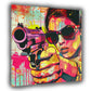 Wandbild Kunstwerk Pop Art One Shot Retro Girl