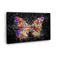 Wandbild Kunstwerk Pop Art Schmetterling Colour Style