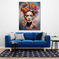 Wandbild Kunstwerk Pop Art abstrakt Frida