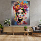 Wandbild Kunstwerk Pop Art abstrakt Frida