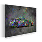 Wandbild Kunstwerk Porsche Graffiti Street Art Edition