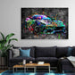 Wandbild Kunstwerk Sportwagen Graffiti Street Art Style