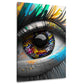 Wandbild Kunstwerk Street Art Auge Graffiti Style