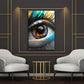 Wandbild Kunstwerk Street Art Auge Graffiti Style