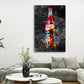 Wandbild Kunstwerk Street Art Cola Flasche Graffiti Style