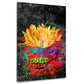 Wandbild Kunstwerk Street Art Pommes Graffiti Pop Art