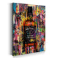 Wandbild Kunstwerk Whiskey Abstract Style, Pop Art