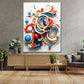 Wandbild Kunstwerk abstrakt Beautiful Colour White