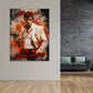 Wandbild Kunstwerk abstrakt Scarface Say Hello