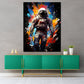 Wandbild abstraktes Kunstwerk Astronaut, Pop Art Splash