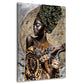 Wandbild Kunstwerk afrikanische Frau, African Beauty Style