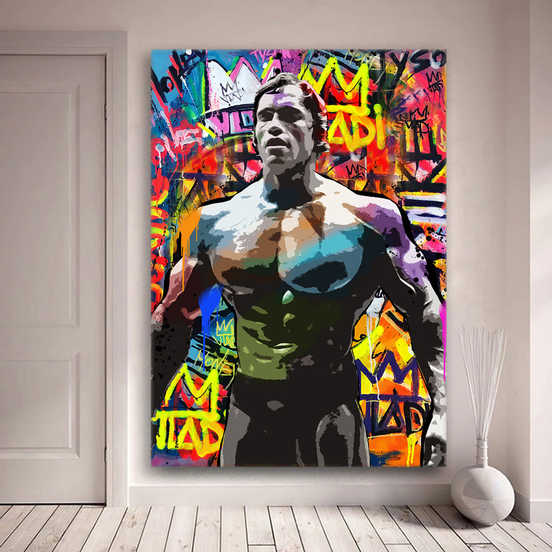 Wandbild Kunstwerk Arnold Pop Art