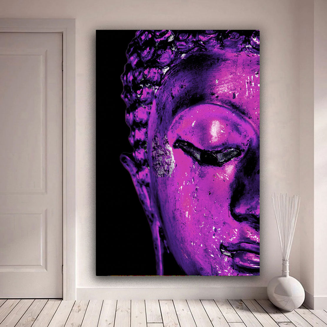 Wandbild Kunstwerk Buddha Colour Edition