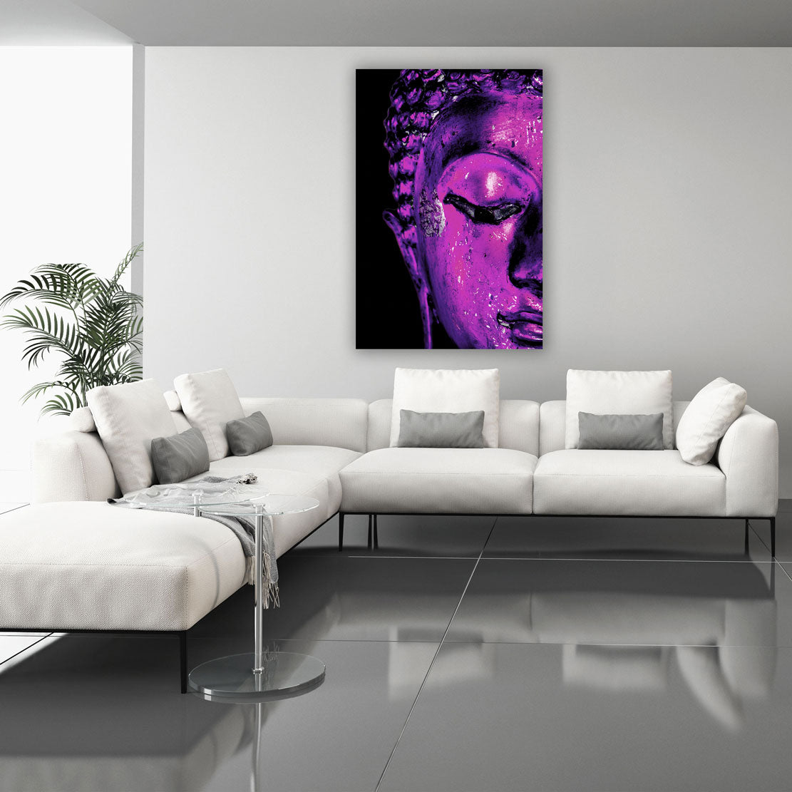 Wandbild Kunstwerk Buddha Colour Edition