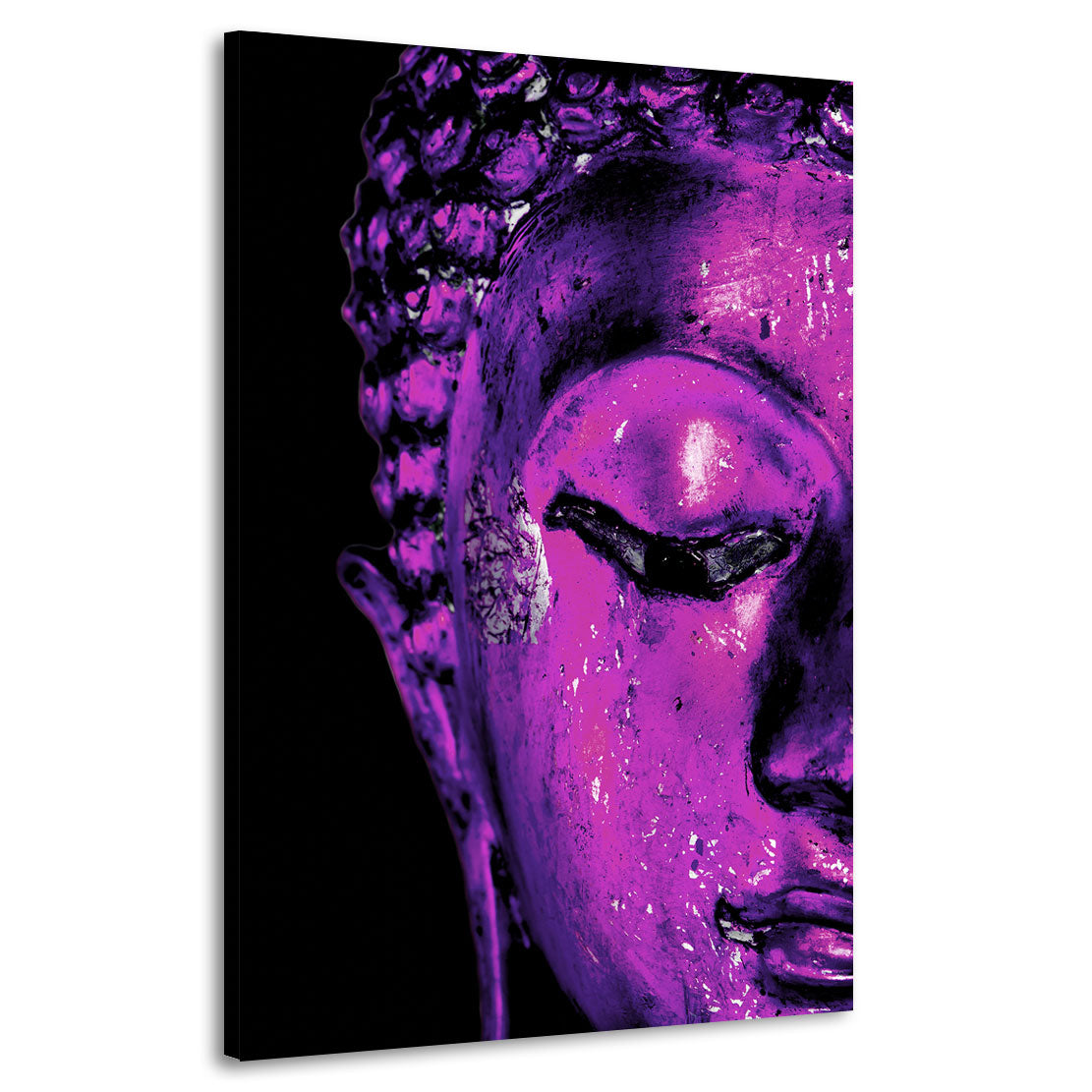 Wandbild Kunstwerk Buddha Colour Edition