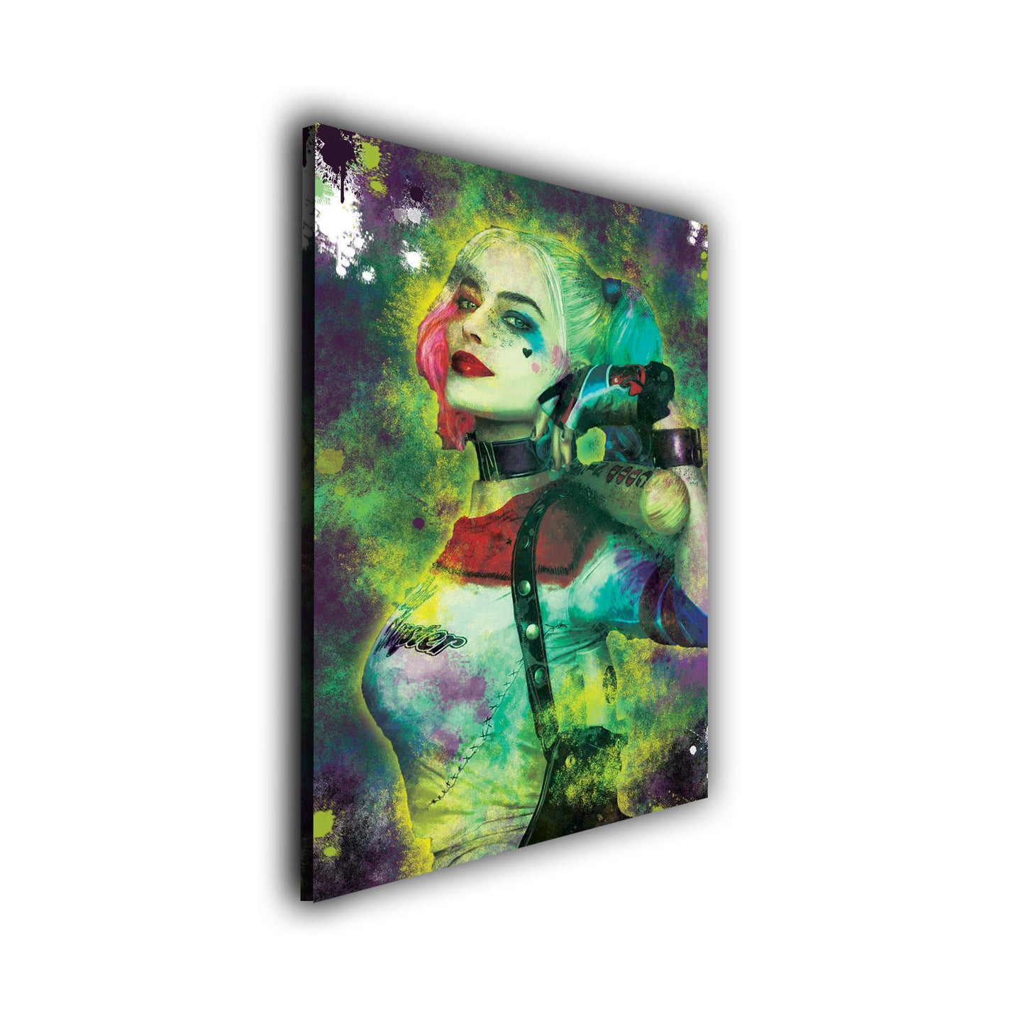 Wandbild Kunstwerk Harley Abstract Pop Art