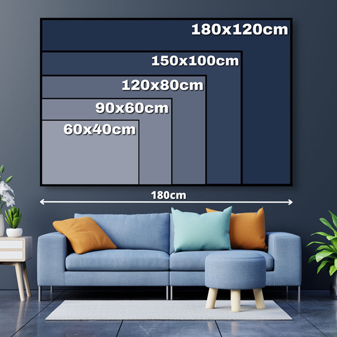 Wandbild Kunstwerk No Limit Geld, Erfolg & Mindset, Motivation